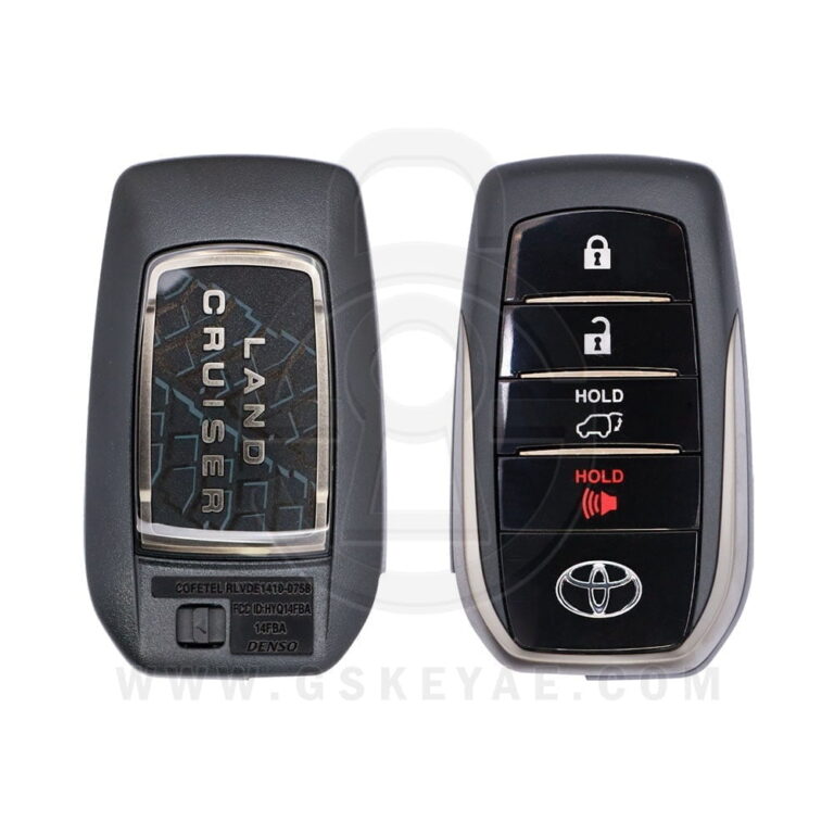 2018-2019 Genuine Toyota Land Cruiser Smart Key Remote 4 Button 315MHz 89904-60M80 USED