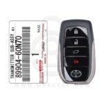 Genuine Toyota Land Cruiser Smart Key Remote 4 Button 433MHz 89904-60N70 OEM