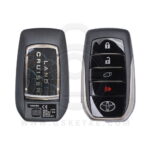 2018-2019 Genuine Toyota Land Cruiser Smart Key Remote 4 Button 433MHz 89904-60N70 (OEM)