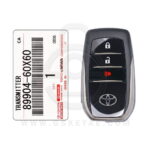 Genuine Toyota Land Cruiser Smart Key Remote 3 Button 433MHz 89904-60X60 (OEM)