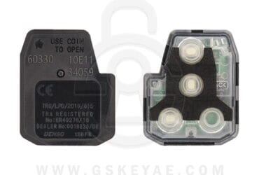 Module de clé télécommande d’origine Toyota Prado 2018-2020 3 boutons 433/434MHz 89071-60330 (occasion)