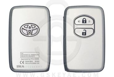 2010-2017 Genuine Toyota Prado Smart Key Remote 2 Button 433MHz 89904-60750 (OEM)