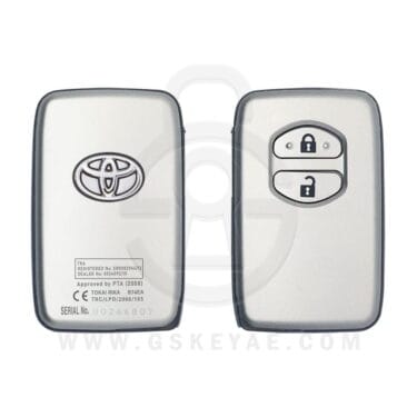 2010-2017 Genuine Toyota Prado Smart Key Remote 2 Button 433MHz B74EA 89904-60750 (USED)