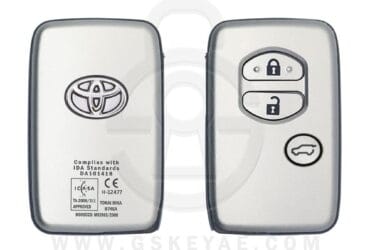 2010-2017 Genuine Toyota Prado Smart Key Remote 3 Button 433MHz 89904-60760 (OEM)