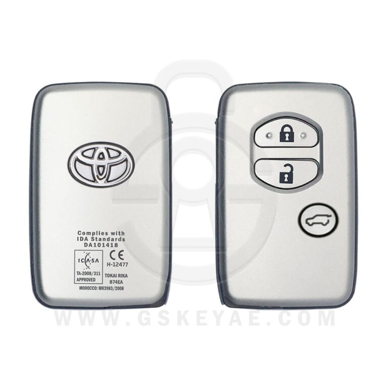 2010-2017 Genuine Toyota Prado Smart Key Remote 3 Button 433MHz 89904-60760 (OEM)