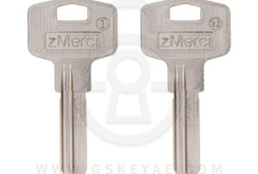 zMerci YZ-1 Genuine Steel House Door Key Blank