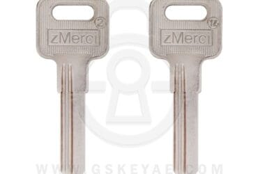 zMerci YZ-2 Genuine Steel House Door Key Blank