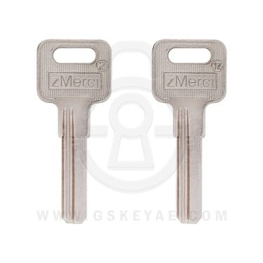 zMerci YZ-2 Genuine Steel House Door Key Blank