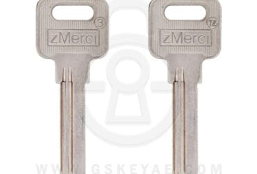 zMerci YZ-3 Genuine Steel House Door Key Blank