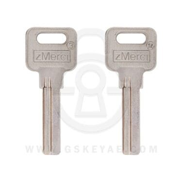 zMerci YZ-3 Genuine Steel House Door Key Blank