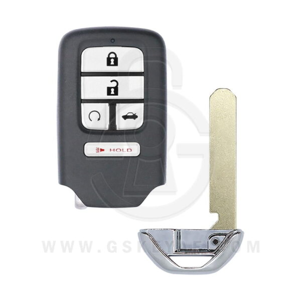 Autel IKEYHD005AL Universal Smart Remote Key 5 Button HON66 Blade For Honda