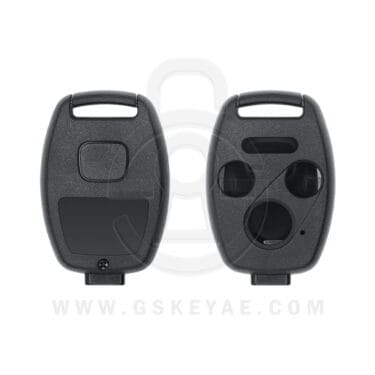 2003-2015 Honda Accord Civic Remote Shell Cover Case 4 Button w/ Panic Without Key