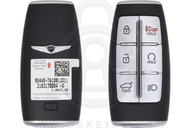 Clé Intelligente d’Origine Hyundai Genesis 2021 6 Boutons 433MHz 95440-T6100
