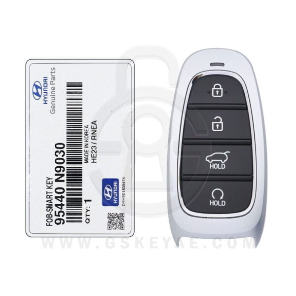 2022 Genuine Hyundai Tucson Smart Key 4 Button 433MHz ID47 NCF29A1X Chip 95440-N9030 OEM (1)