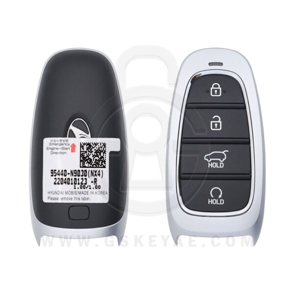 2022 Genuine Hyundai Tucson Smart Key 4 Button 433MHz ID47 NCF29A1X Chip 95440-N9030 OEM