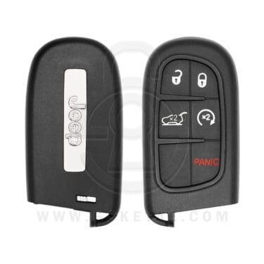 2014-2022 Original Jeep Cherokee Smart Key Remote 5 Button 433MHz GQ4-54T 68141580AG 68141580AJ