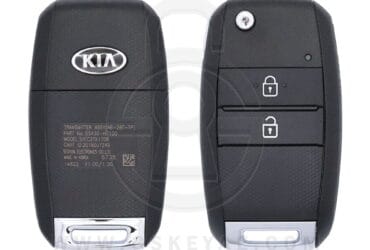 2020 Genuine KIA Pegas Soluto Flip Key Remote 2 Buttons 433MHz SYEC2TX1708 95430-H7100 (OEM)