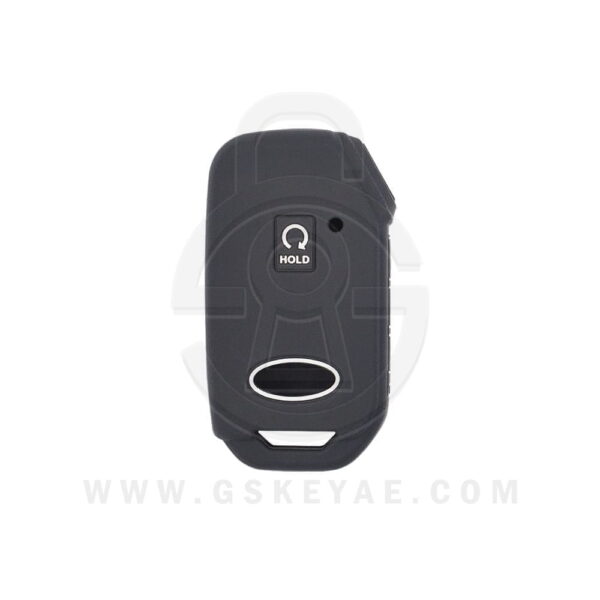 KIA Soul Smart Key Remote Silicone Protective Cover Case 5 Button w/Start (2)
