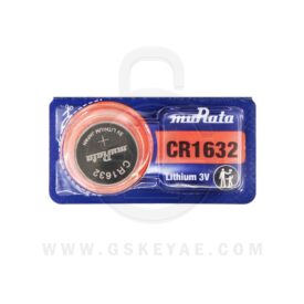 Murata CR1632 140mAh 3V Lithium (LiMnO2) Coin Cell Battery - 1 Piece Tear Strip