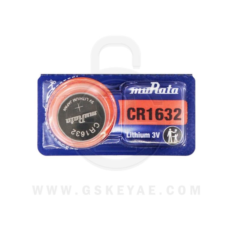 Murata CR1632 140mAh 3V Lithium (LiMnO2) Coin Cell Battery - 1 Piece Tear Strip