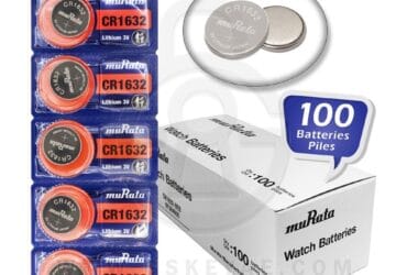 Murata CR1632 140mAh 3V Lithium (LiMnO2) Coin Cell Battery (100-PACK)