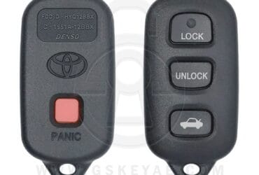 1998-2004 Genuine Toyota Avalon Keyless Entry Remote 4 Button 315MHz 89742-AC050 USED