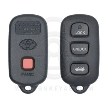1998-2004 Genuine Toyota Avalon Keyless Entry Remote 4 Button 315MHz 89742-AC050 USED