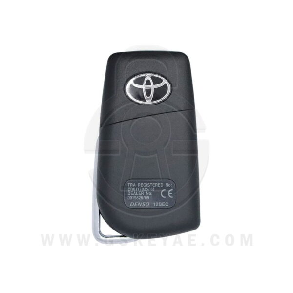 2011-2018 Genuine Toyota Camry Flip Key Remote 3 Button 433MHz 89070-33B40 (USED) (2)