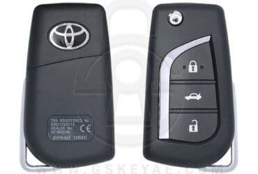 2011-2018 Genuine Toyota Camry Flip Key Remote 3 Button 433MHz 89070-33B40 (USED)