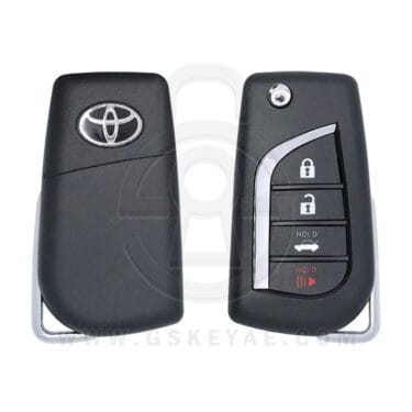 2018-2022 Genuine Toyota Camry Corolla Flip Key Remote 4 Button 315MHz H Chip 89070-06790 USED American Key