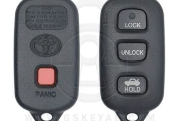 2001-2006 Genuine Toyota Camry Solara Keyless Entry Remote 4 Button 315MHz 89742-AA030