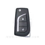 2016-2022 Genuine Toyota Hilux Flip Remote Key 2 Button 433MHz 89070-0KC50 (USED) (1)