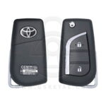 2016-2022 Genuine Toyota Hilux Flip Key Remote 2 Button 433MHz 89070-0KC50 (USED)