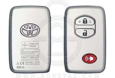 2009-2015 Genuine Toyota Land Cruiser Smart Key Remote 3 Button 433MHz 89904-60795 (OEM)