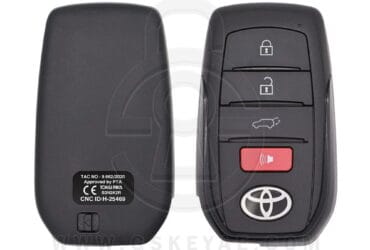 2022 Toyota Land Cruiser Smart Key Remote 4 Button 433MHz B3N2K2R 8990H-60530 OEM