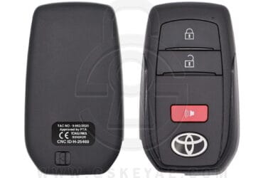 2022 Genuine Toyota Land Cruiser Smart Key Remote 3 Button 433MHz B3N2K2R 8990H-60550 (OEM)