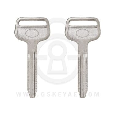 Silca TOY43 Metal Head Key Blank For Toyota (KEY-LINE TR47 / TAYLOR X217)