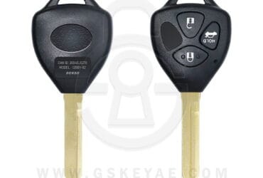 2006-2016 Toyota Prado Warda Remote Head Key Shell Cover Case 3 Button TOY47