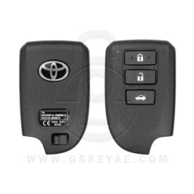 2014 Genuine Toyota Vios Yaris Smart Key Remote 3 Button 433MHz 89904-52492 (USED)