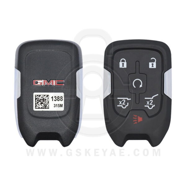 2015-2020 Original GMC Sierra Yukon Smart Key Proximity Remote 6 Button 315MHz HYQ1AA 13508280