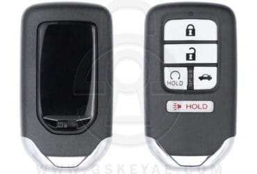 Télécommande intelligente Honda Accord 2016-2017 5 boutons 433MHz 72147-T2G-A31