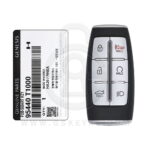 2021 Genuine Hyundai Genesis G80 Smart Key Remote 6 Button 433MHz TQ8-FOB-4F35 95440-T1000 OEM (1)