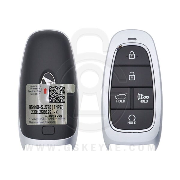 2022 Genuine Hyundai Santa Fe Smart Key Remote 5 Button 433MHz TQ8-FOB-4F27 95440-S1570 OEM