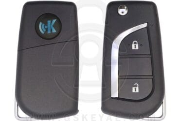 Keydiy KD Universal Flip Remote Key 2 Button B Series Toyota Type B13-2
