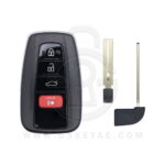 Keydiy KD Universal Smart Key Remote ZB Series 4 Button TOY48 Blade Toyota Type ZB36-4