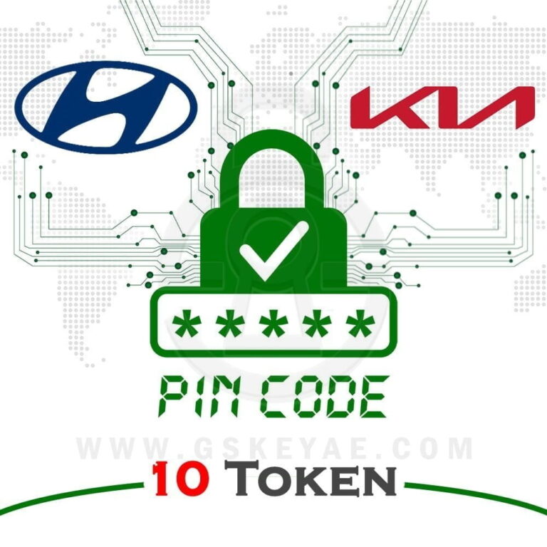 KIA Hyundai online Pincode Pin Code Calculator 10 Token