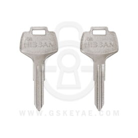 Silca DAT12 Metal Key Blank For Nissan Subaru (JMA DAT-6 / ERREBI DT8)