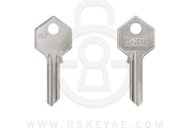 Ébauche de Clé Silca YA7 pour Cylindre Yale (ERREBI YI5PD / ILCO H997E / JMA YA-3D)