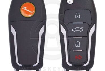 Xhorse XKFO01EN Universal Wired Flip Key Remote 4 Buttons Ford Type