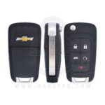 2014-2020 Chevrolet Cruze Malibu Smart Flip Key Remote 5 Button 315MHz (STRATTEC 5921873)
